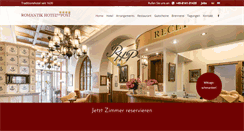 Desktop Screenshot of hotelpost-ffb.de